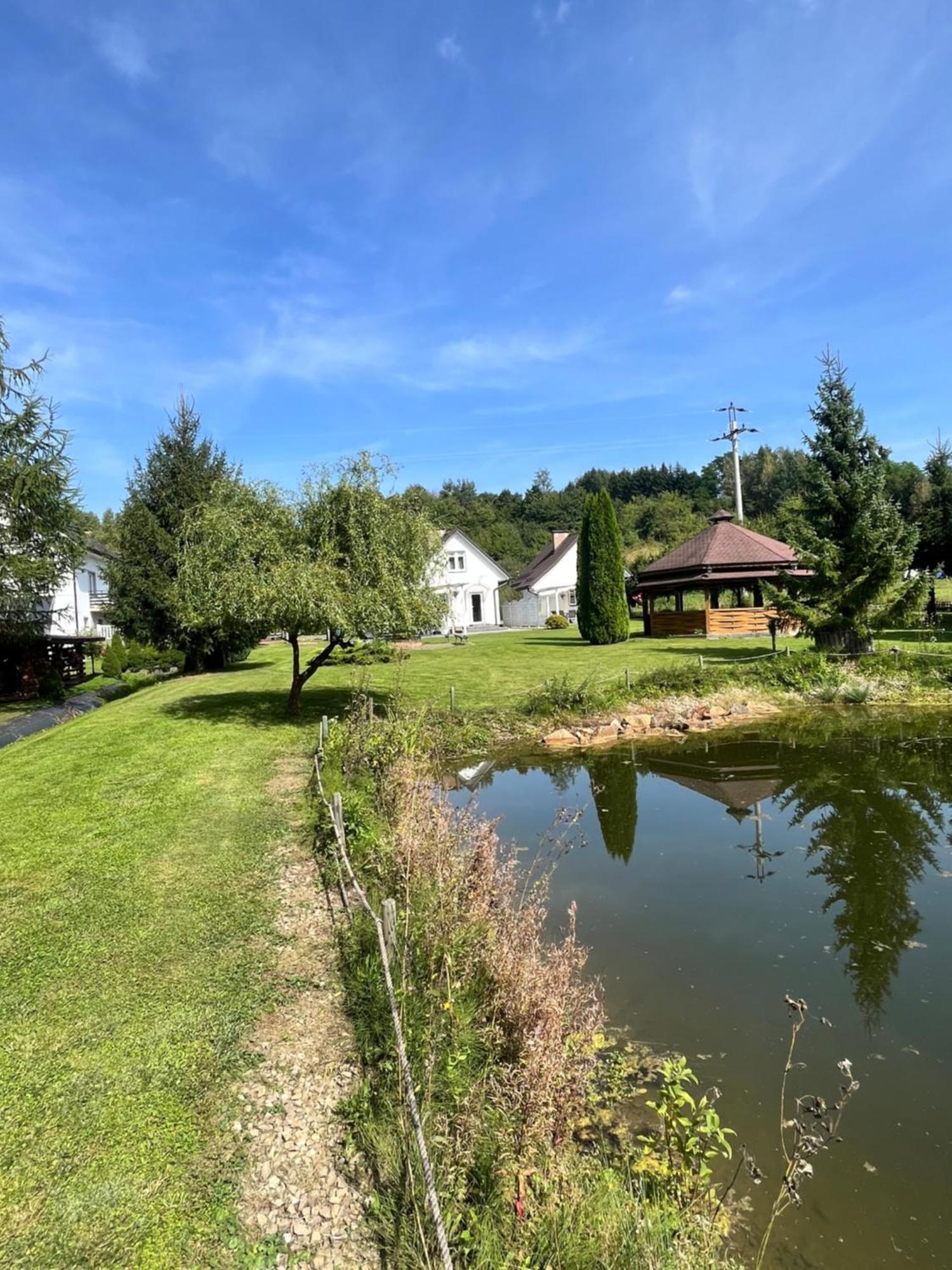Domki Nad Stawem Uherce Uherce Mineralne  Exterior foto